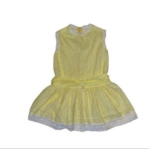 Winnie the Pooh Sears Yellow Dress Vintage